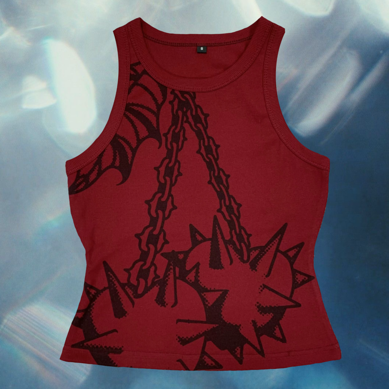 Cherry Flail Baby Tee