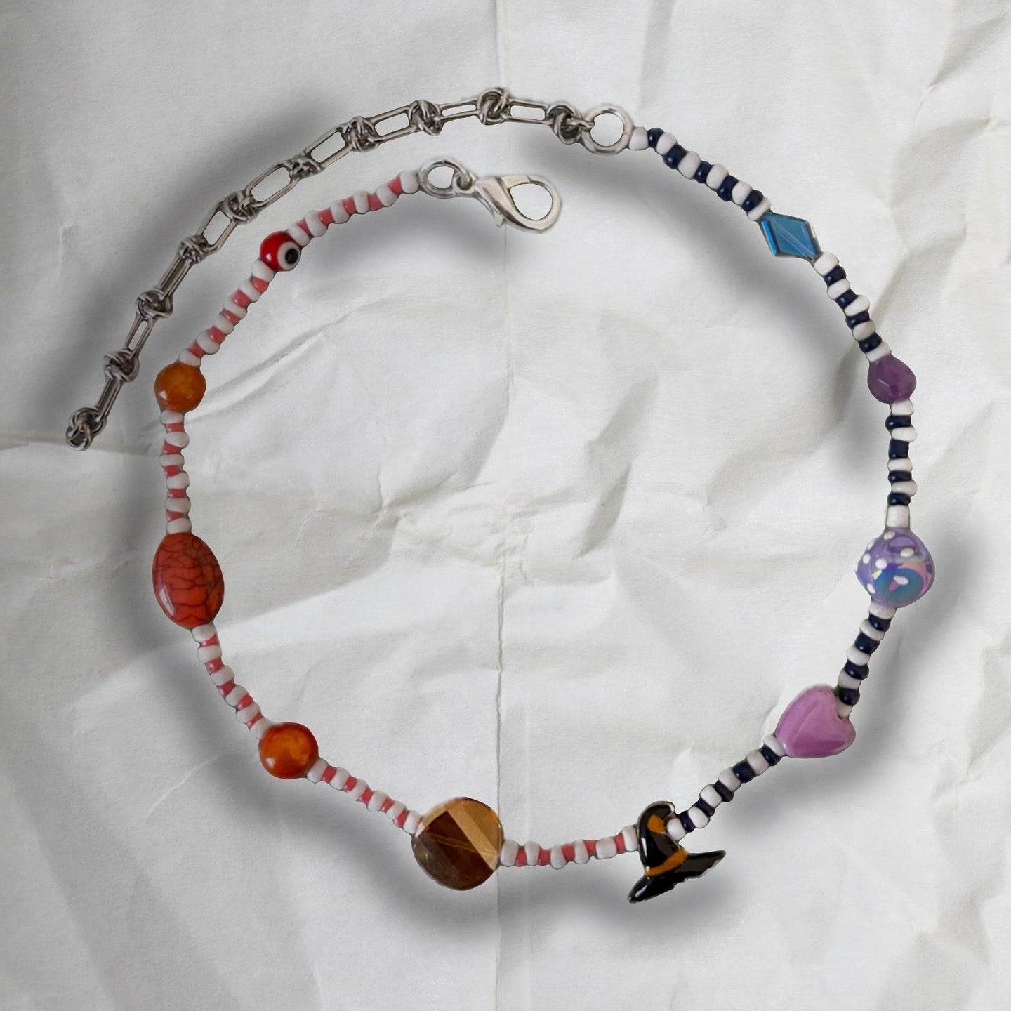 Halloween / Fall- Beaded Jewelry Collection: NECKLACES