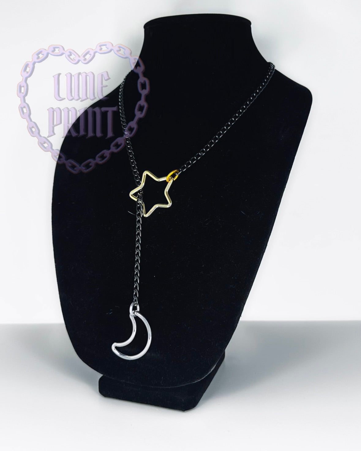 Delicate Mixed Metal Celestial Slip Chain