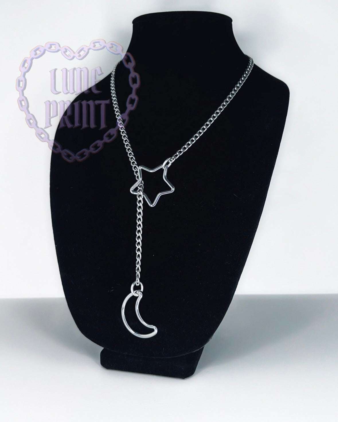 Delicate Silver Celestial Slip Chain