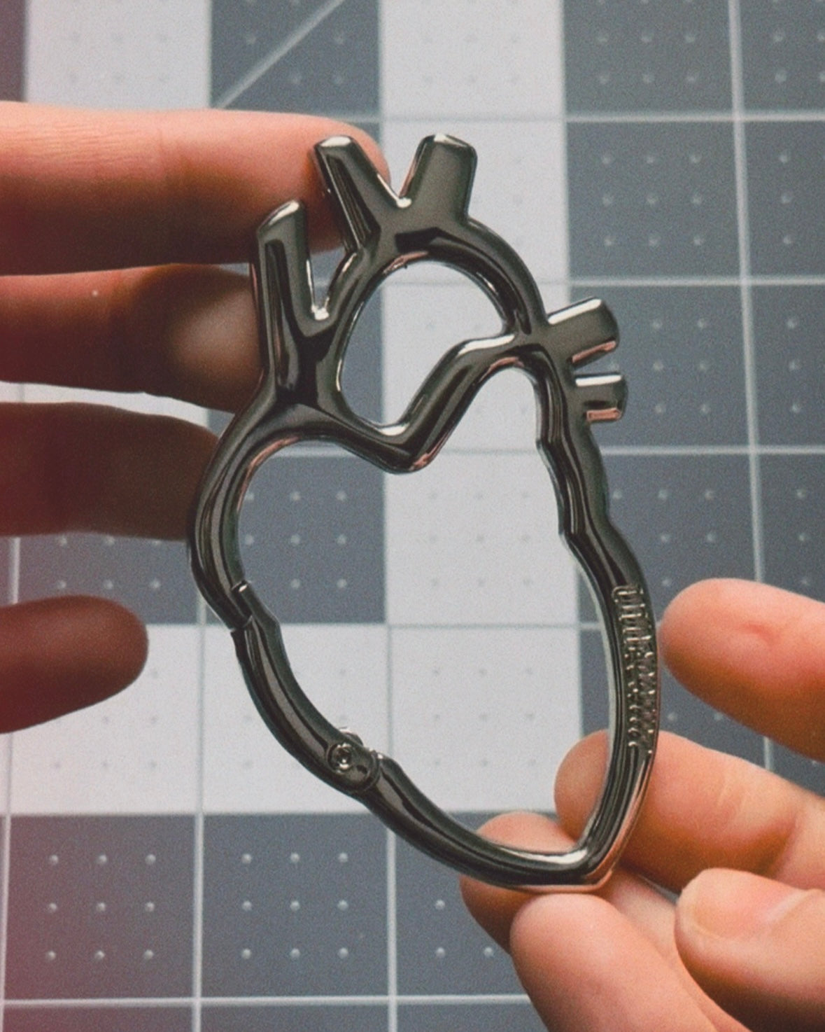 Anatomical Heart Carabiner