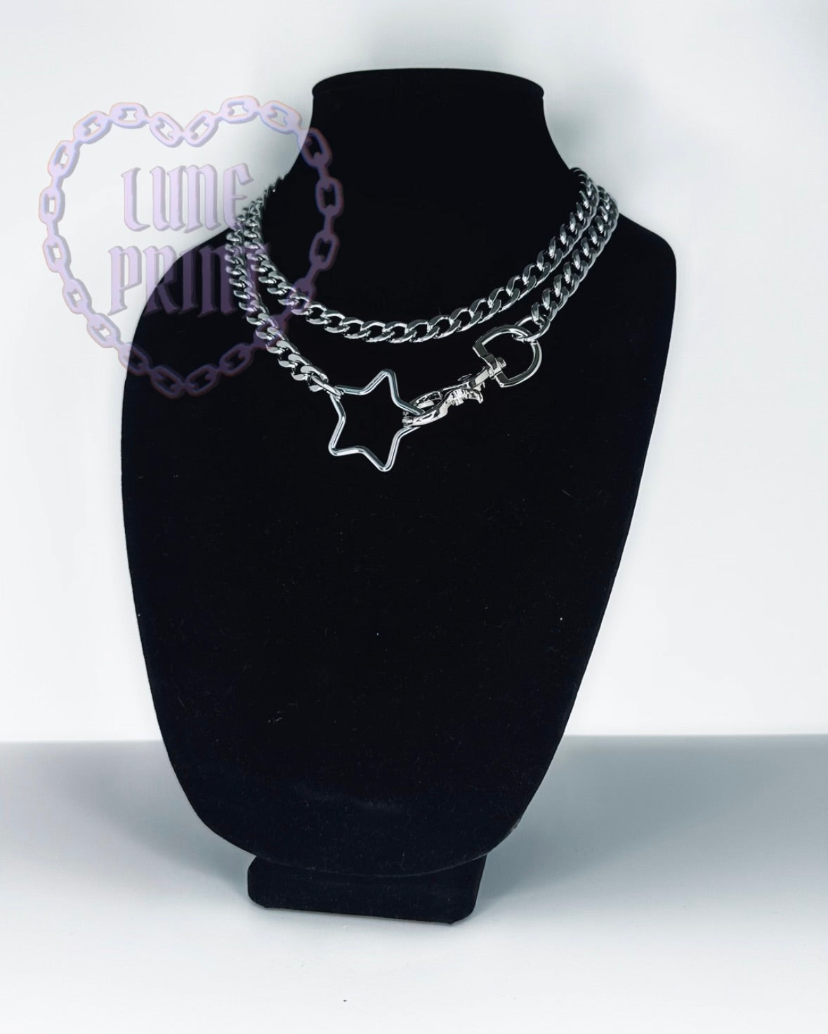 Silver Star Loop Choker