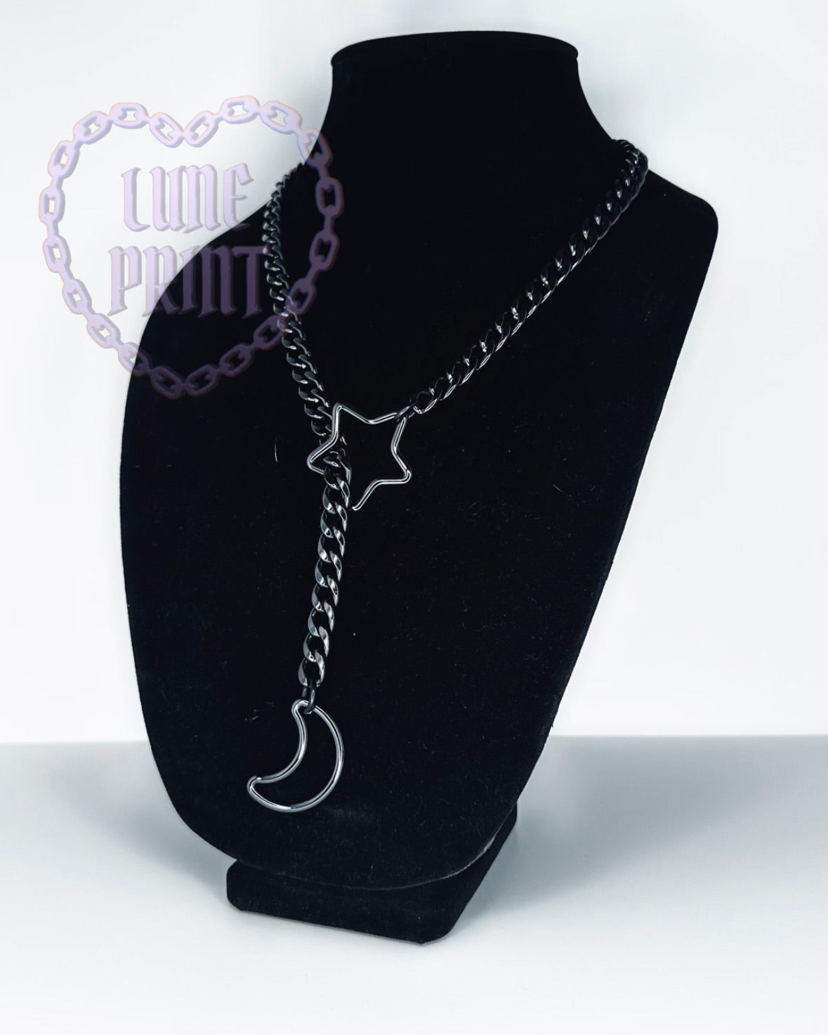 Gunmetal Celestial Slip Chain