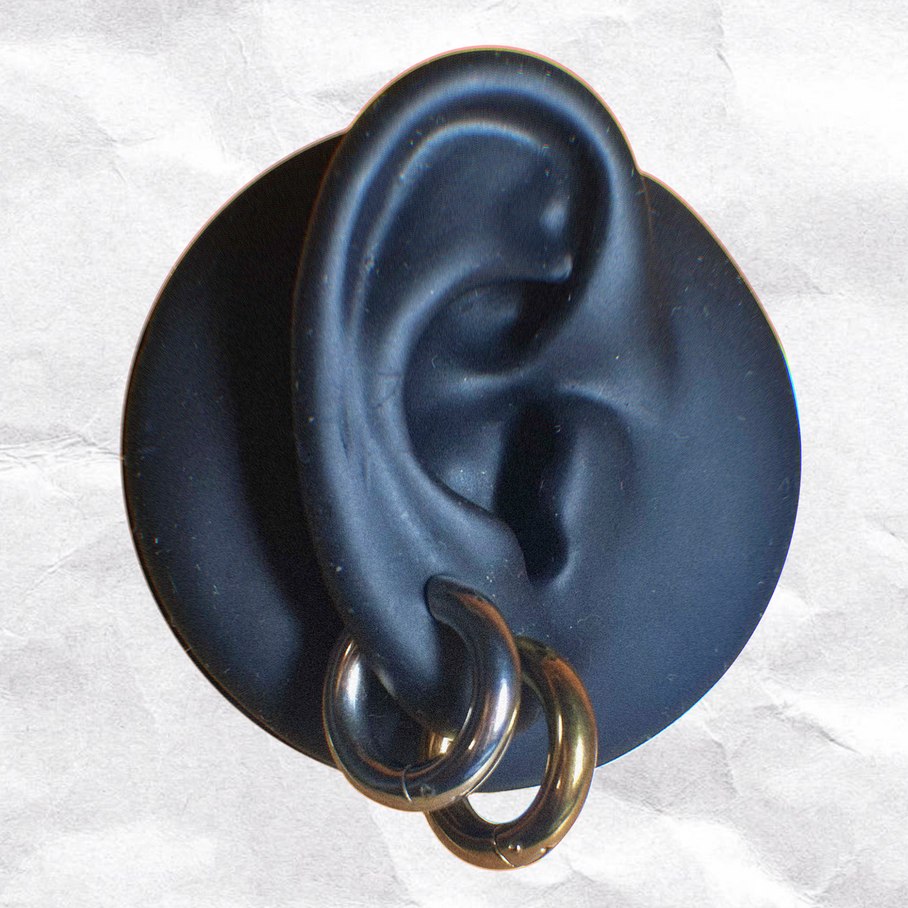 Chunky Steel Hoops