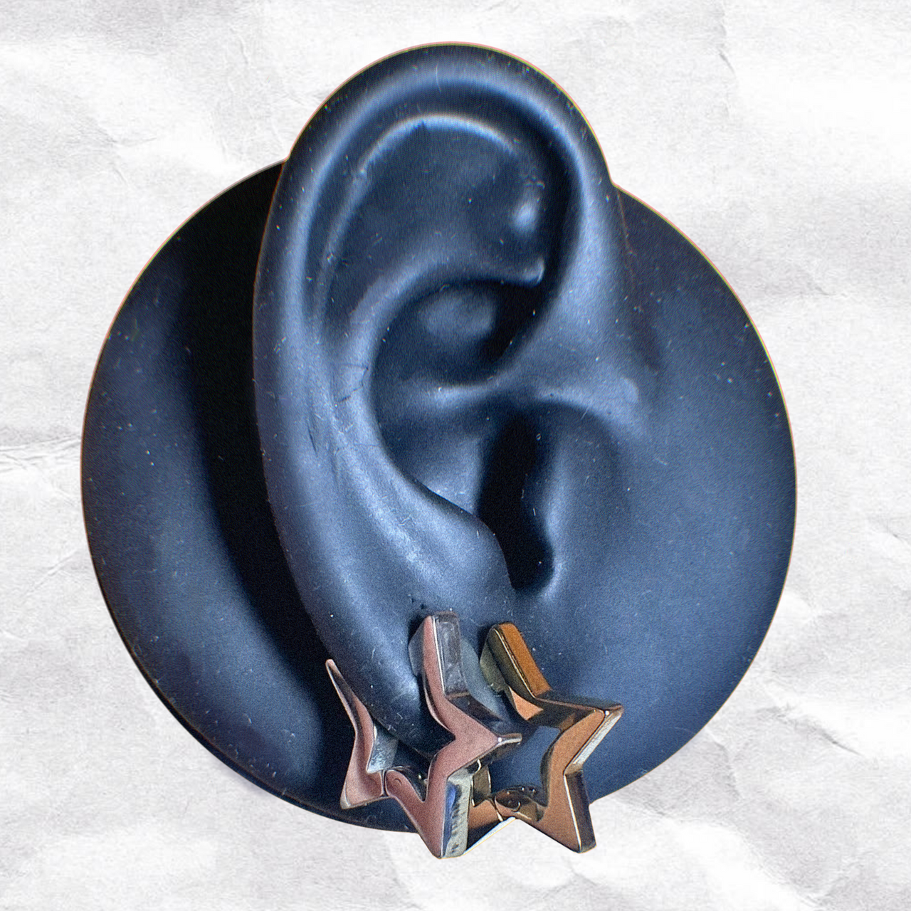 Star Huggie Hoops