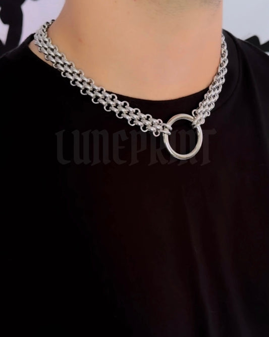 Silver Classic Bubble Choker