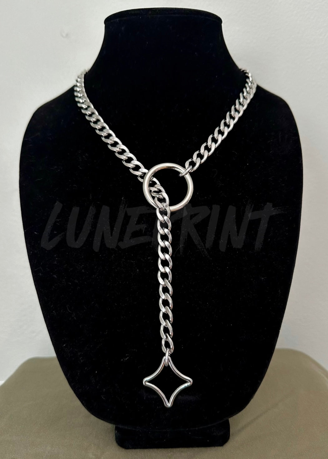 Classic Sparkle Silver Slip Chain