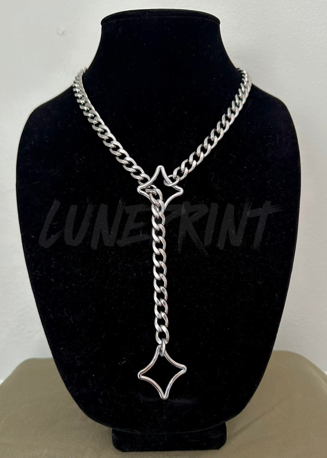 Sparkle Silver Slip Chain