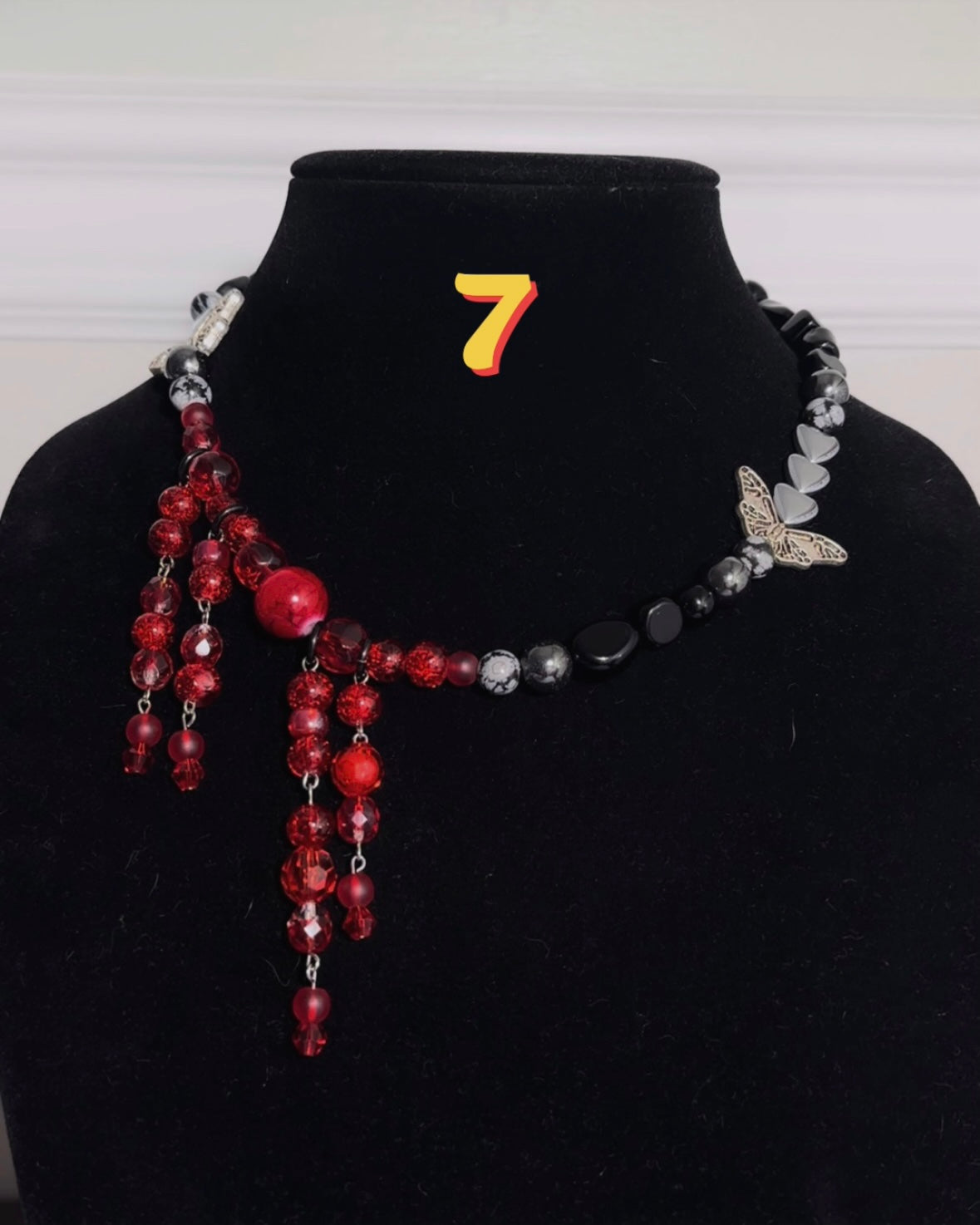 Halloween / Fall- Beaded Jewelry Collection: NECKLACES