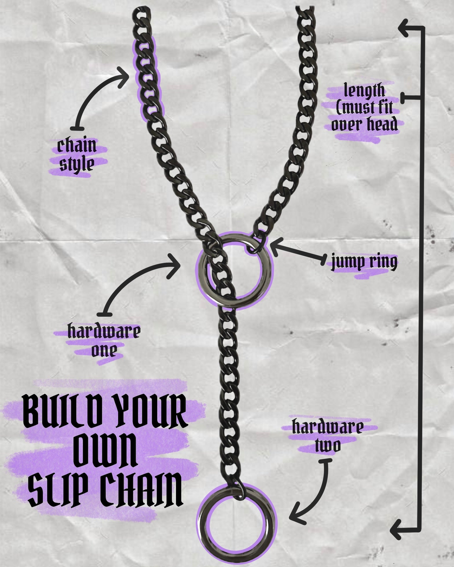 Build Your Own Slip Chain - LunePrint